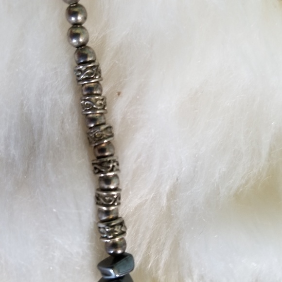 Hematite & silver bracelet - Picture 3 of 4